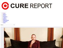 Tablet Screenshot of cureaidsreport.org